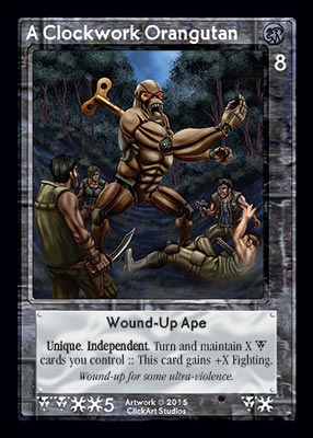 A Clockwork Orangutan
