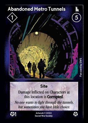 Abandoned Metro Tunnels Abandoned Metro Tunnels