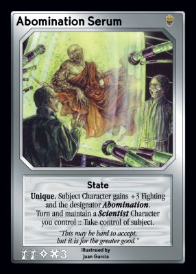 Abomination Serum Abomination Serum