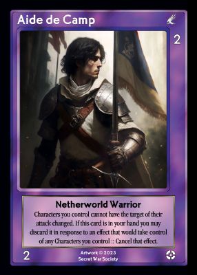 Aide de Camp Aide de Camp