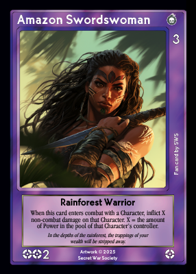 Amazon Swordswoman
