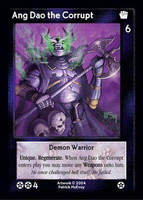 Ang Dao the Corrupt Ang Dao the Corrupt