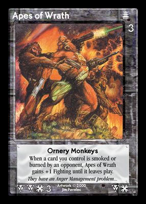 Apes of Wrath Apes of Wrath