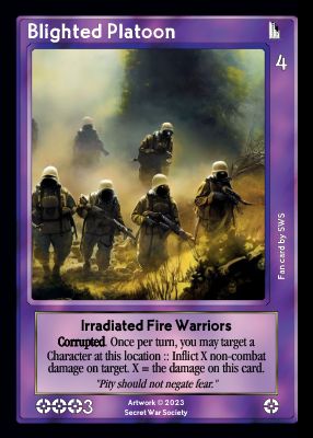 Blighted Platoon Blighted Platoon