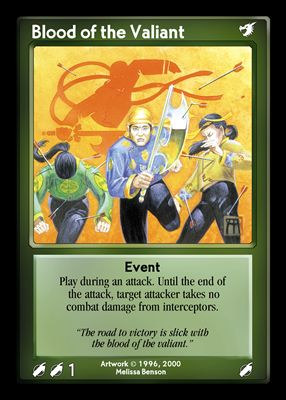 Blood of the Valiant Blood of the Valiant