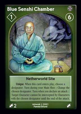 Blue Senshi Chamber Blue Senshi Chamber