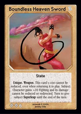 Boundless Heaven Sword Boundless Heaven Sword