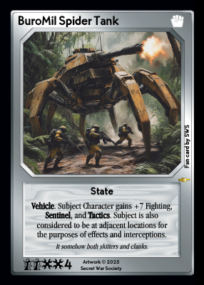 BuroMil Spider Tank BuroMil Spider Tank