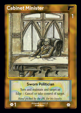 Cabinet Minister Cabinet Minister