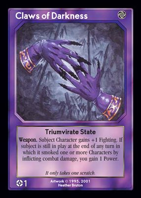 Claws of Darkness Claws of Darkness