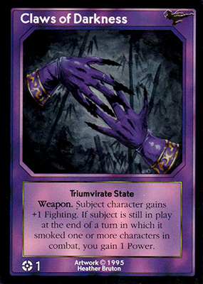 Claws of Darkness Claws of Darkness