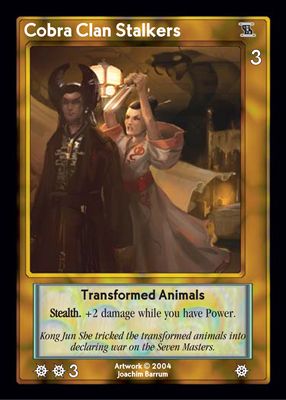 Cobra Clan Stalkers Cobra Clan Stalkers