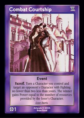 Combat Courtship Combat Courtship