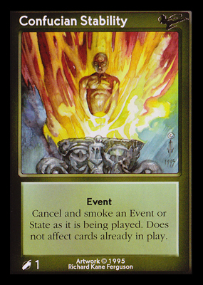 Confucian Stability Confucian Stability