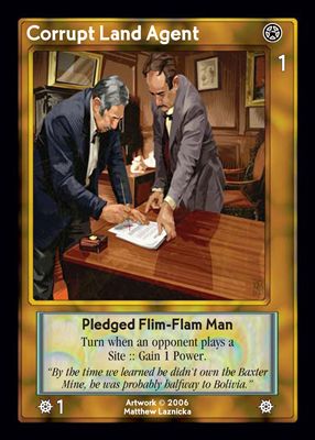 Corrupt Land Agent Corrupt Land Agent