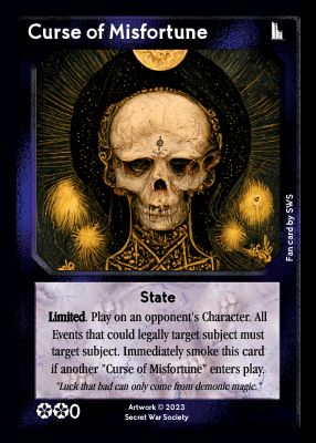 Curse of Misfortune Curse of Misfortune