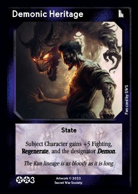 Demonic Heritage Demonic Heritage