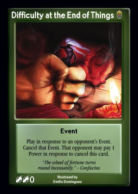 Difficulty at the End of Things