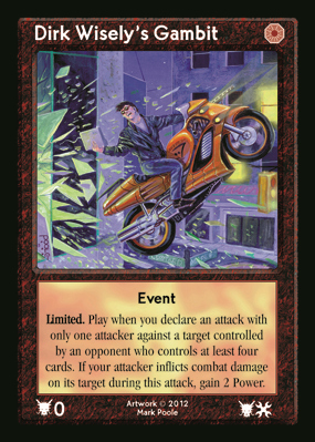 Dirk Wisely's Gambit Dirk Wisely's Gambit