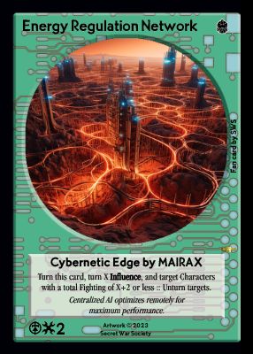 Energy Regulation Network Energy Regulation Network