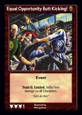 Equal Opportunity Butt-Kicking