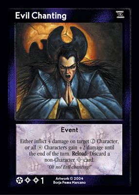 Evil Chanting Evil Chanting