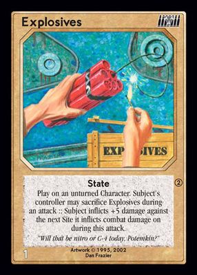 Explosives Explosives