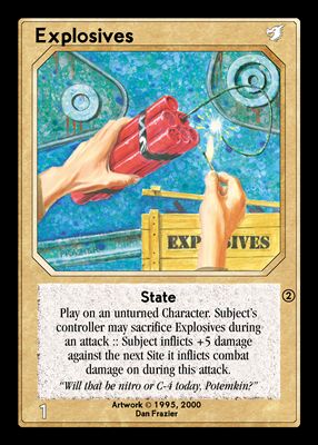 Explosives Explosives