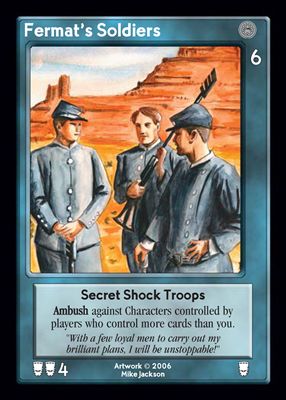 Fermat's Soldiers Fermat's Soldiers