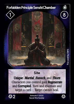 Forbidden Principle Senshi Chamber Forbidden Principle Senshi Chamber