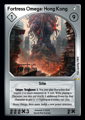 Fortress Omega: Hong Kong Fortress Omega: Hong Kong