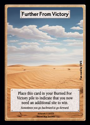 Further From Victory Further From Victory