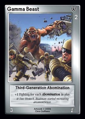 Gamma Beast Gamma Beast