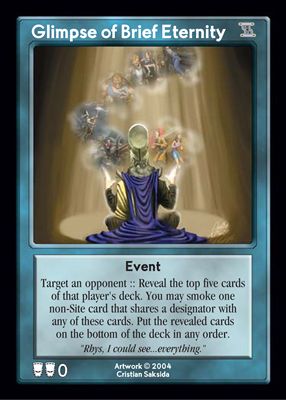 Glimpse of Brief Eternity Glimpse of Brief Eternity
