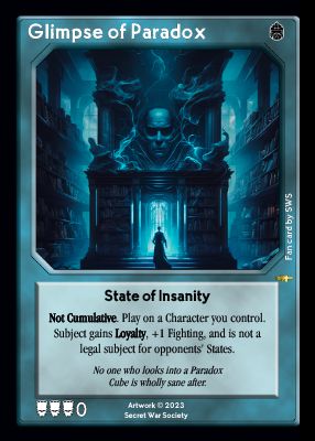 Glimpse of Paradox Glimpse of Paradox