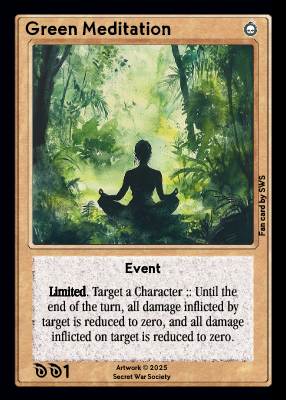 Green Meditation Green Meditation