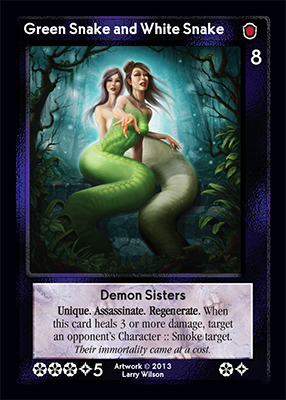 Green Snake and White Snake