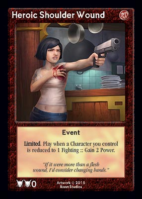 Heroic Shoulder Wound Heroic Shoulder Wound