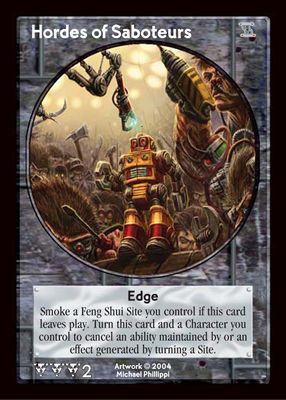 Hordes of Saboteurs Hordes of Saboteurs