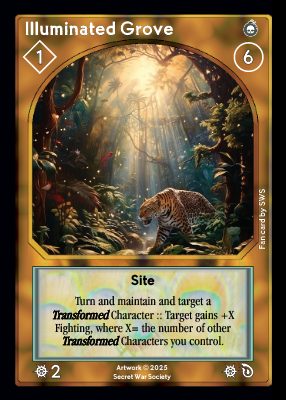 Illuminated Grove Illuminated Grove