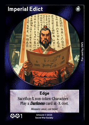 Imperial Edict Imperial Edict
