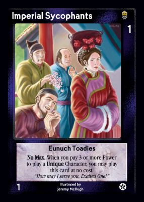 Imperial Sycophants Imperial Sycophants