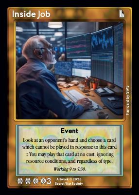 Inside Job Inside Job