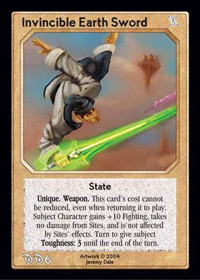 Invincible Earth Sword Invincible Earth Sword