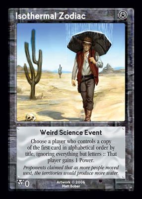 Isothermal Zodiac Isothermal Zodiac