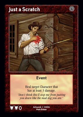 Just a Scratch Just a Scratch