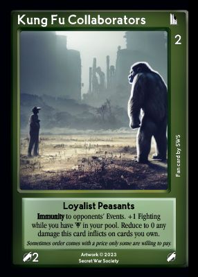 Kung Fu Collaborators Kung Fu Collaborators