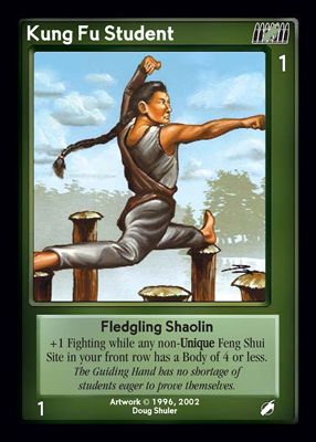 Kung Fu Student Kung Fu Student