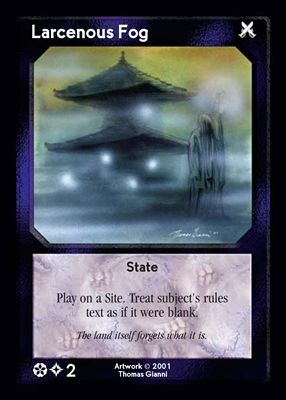 Larcenous Fog