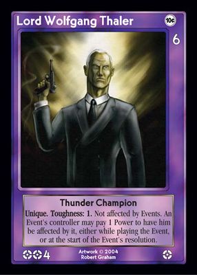 Lord Wolfgang Thaler Lord Wolfgang Thaler